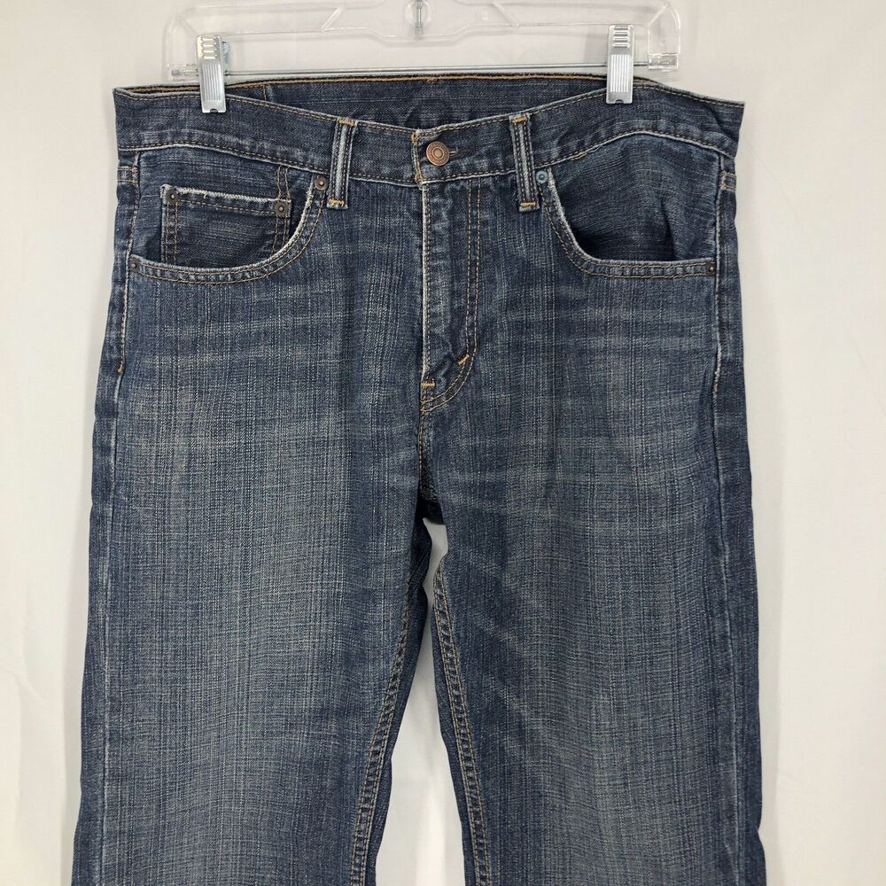 Levis 559 Relaxed Fit Straight Leg 100% Cotton Denim Blue Jeans 32x30 (34x31)